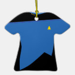 MoonBase Blue Shirt Ornament