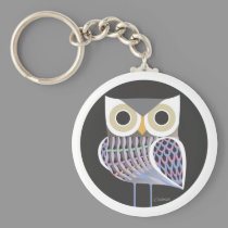 Moonbird basic button keychain keychains