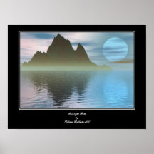 Moonlight Bath Print