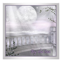 Moonlight Beach Prom Invitatins Personalized Announcement