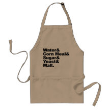 Moonshine Ingredients Apron