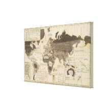 Moral, political World Canvas Print