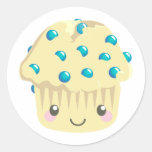 More Kawaii Muffin Faces Sticker