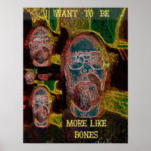 More Like Bones Pastiche Poster