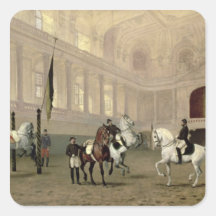 Morning Exercise in the Hofreitschule Sticker