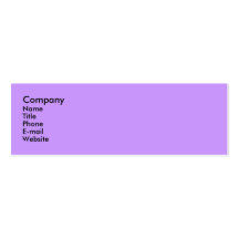 Morning Glory Business Cards