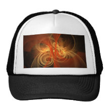 Morning Magic Abstract Art Hat