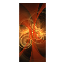 Morning Magic Abstract Art Rack Card