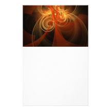 Morning Magic Abstract Art Stationery