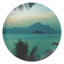 Morning Mist Background 2 Party Plates