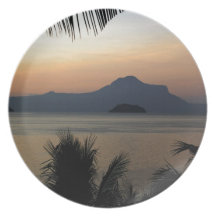 Morning Mist Background Dinner Plates