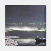 Morning Mist on Chief Cove, Kodiak Magnet