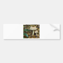 Morning Mushroom Bumper Sticker