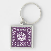 Moroccan Lantern Pattern Key Chain