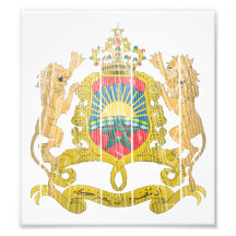 Morocco Coat Of Arms Photograph