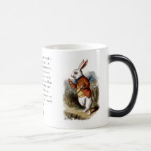 MORPHING: White Rabbit Coffee Mug
