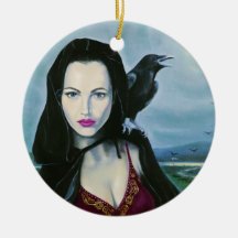 "Morrigan" Goddess Ornament / Pendant