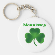 Morrissey Shamrock Key Chains