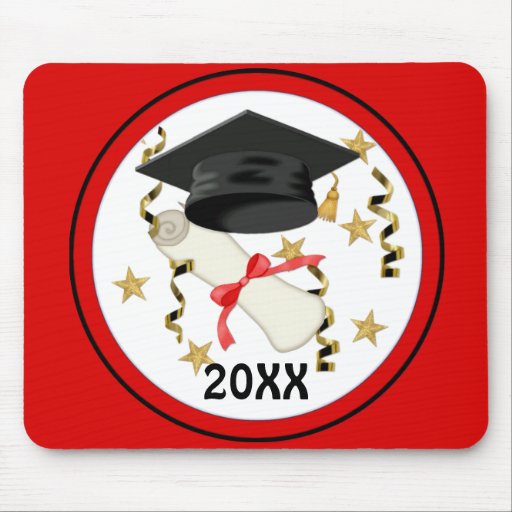 Mortar and Diploma Graduation 2012 - Customise Mousepad