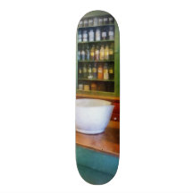 Mortar and Pestle in Pharmacy Skate Deck
