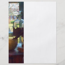 Mortar, Pestle and Bottles by Window Flyer