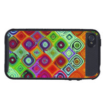 Mosaic Abstract Art Cover For iPhone 4