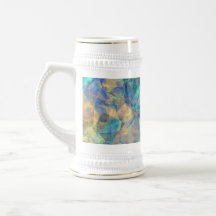 Mosaic Fushia blushe Stein Mug