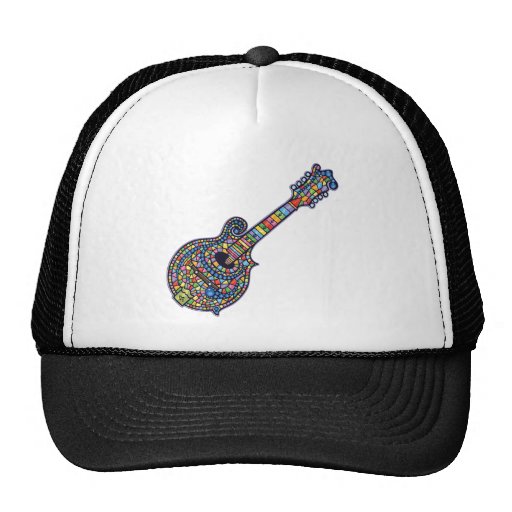 Mosaic Mandolin Trucker Hats