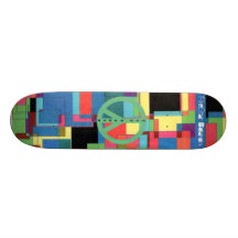 MoSaiC Peace Skateboard