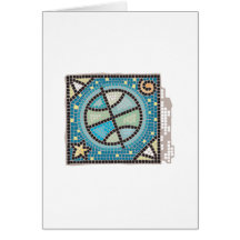 "Mosaic Tile Earth" design Cards