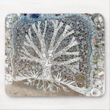 Mosaic Tree Mousepad