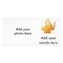 Moses - 10 Commandments - Greatest Commandment Custom Photo Card