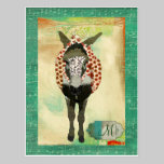 Moses Musical Monogram  Postcard postcards