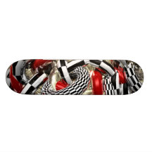 Mosh Chequered Ring Skate Board Decks