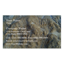 Mossy limestones texture business cards