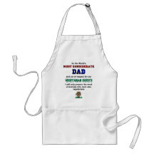 Most Considerate Dad Cooks Meat For Vegetarians Apron