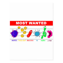 Most Wanted Postcard