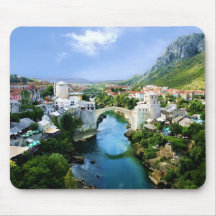 Mostar Old Town Mousepad