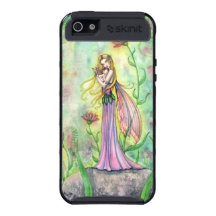 Mother and Baby Fairy Fantasy Art Covers For iPhone 5