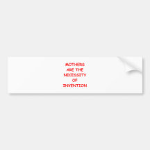 MOTHER BUMPER STICKERS