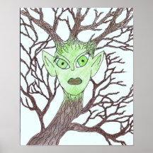 Mother Earth Dryad Poster