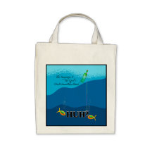 Mother Earth Friendly Organic HUH? Grocery Tote Bags