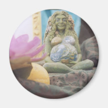 Mother Earth Refrigerator Magnets