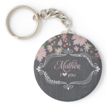 Mother I love you Keychain keychains