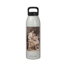Mother is Precious Girls Learn From Her H2O bottle Water Bottles