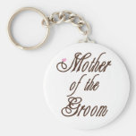 Mother of Groom Classy Browns Key Chains