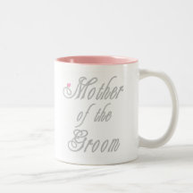 Mother of Groom Classy Greys Mugs