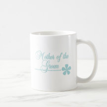 Mother of Groom Teal Elegance Mug