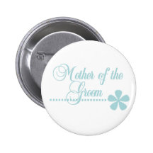 Mother of Groom Teal Elegance Pins