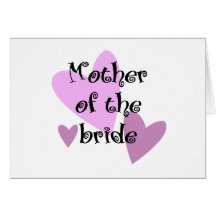 Mother of the Bride Card